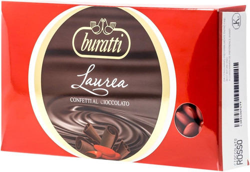 Confetti rossi cioccolato - rossi, al