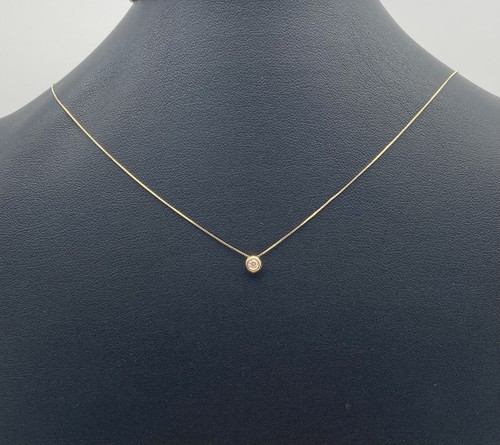 Collana punto luce diamante - luce,