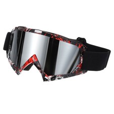 Dirtbike-Brille,Skibrille,rot/