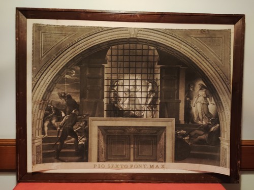 Incisione antica volpato - incisione,