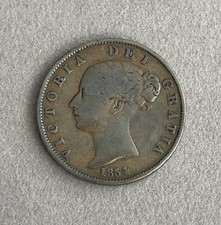 Moneta da mezzo penny 1854 -
