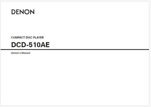 Denon dcd 510ae lettore - denon,