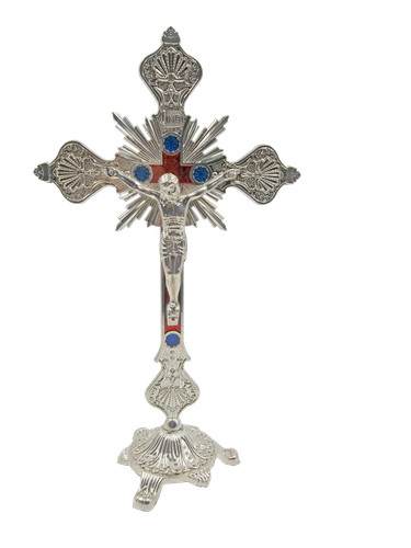 Grande croce inri metallo - grande,