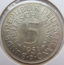 Moneta BRD Aquila D'Argento 5