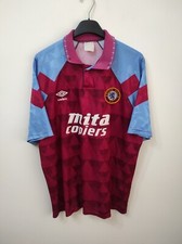 ASTON VILLA 1990-1992 camiseta