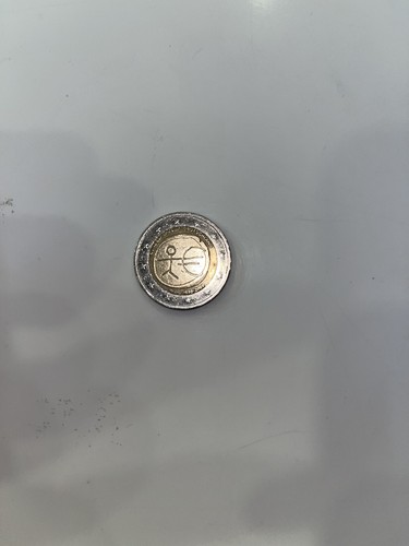 Moneta euro con omino - con,