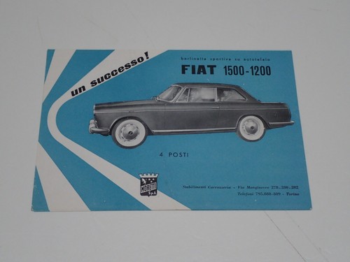 Fiat 1500 1200 coupe - 1500,