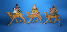 STATUINE PRESEPE VINTAGE IN PLASTICA RE MAGI H 30 CM EUROMARCHI FONTANINI ?