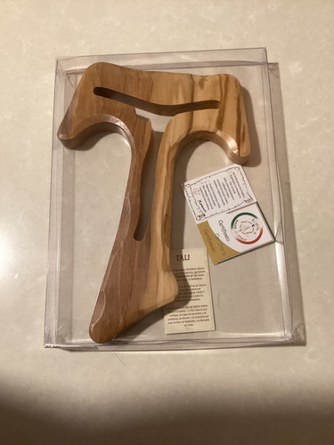 Crocefisso tau legno - tau, in