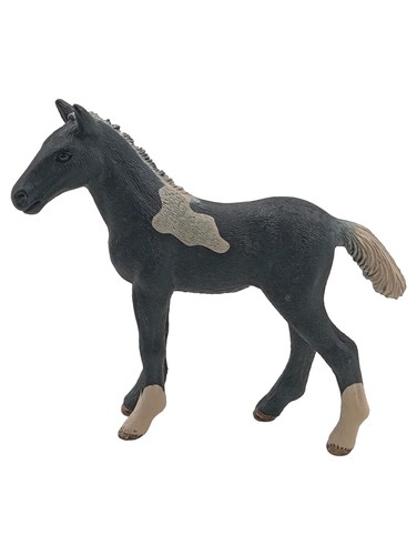 Schleich puledro cavallo - , nero