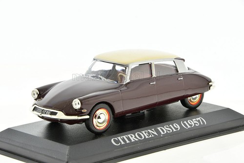 Citroen ds19 rosso scuro - rosso, 1957