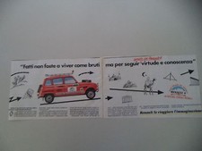 advertising Pubblicità 1985 RENAULT 4