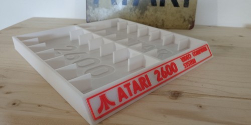 Porta giochi atari - giochi, 2600