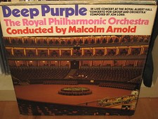 DEEP PURPLE - The Royal Philharmonic Orchestra LP 1970 BLACK SABBATH URIAH HEEP!