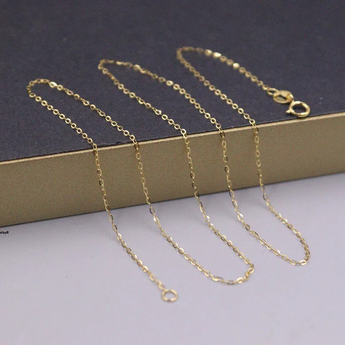 Collana oro giallo puro - collana,