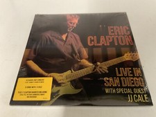 ERIC CLAPTON-LIVE IN SAN DIEGO with JJ CALE TRIPLE LP GAT 2016 SEALED US PRESS