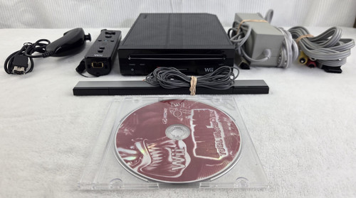 Nintendo wii bundle black - nintendo,
