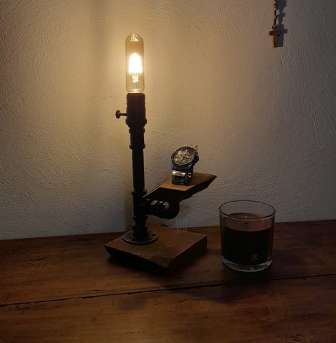 Lampada rustica tavolo - lampada,