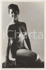 1960 ca EROTICA VINTAGE Naked woman ARTISTIC NUDE Photo 15x24 cm
