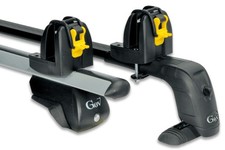 Tasselli portasci in nylon per barre portasci - 2 pezzi (1 paio di sci) - Gev