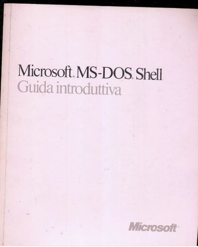 Microsoft dos shell - dos, guida