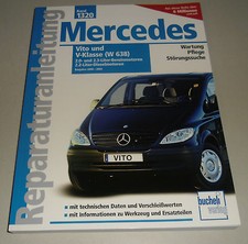 Manuale Di Riparazione Mercedes Vito + V 200 220 108 110 112 W638 Anno 2000-2003