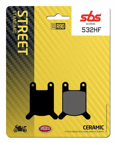 Sbs532hf pastiglie freno - -,