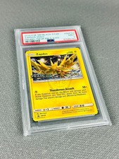 Pokemon PSA 9 Zapdos Sm159 STAFF Prerelease Black Star 2019 English Mint