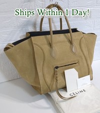 CELINE Luggage Phantom Beige