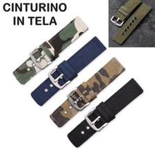 Cinturino orologio nylon tela