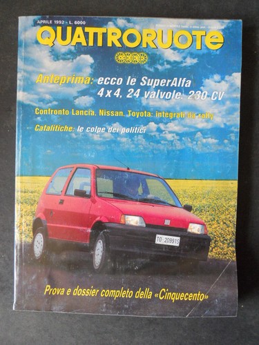 Quattroruote 438 nuova fiat - 438,