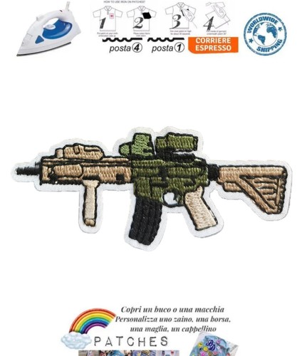 Patch fucile automatico - patch,