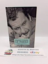 PAOLO CONTE - LE PAROLE - UMBERTO ALLEMANDI - 1993