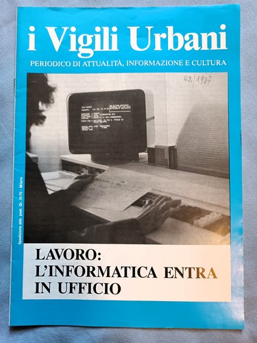 Vigili urbani 1987 - vigili, periodico