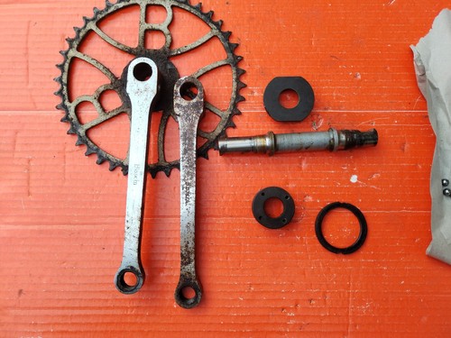 Guarnitura bici epoca bianchi - epoca,