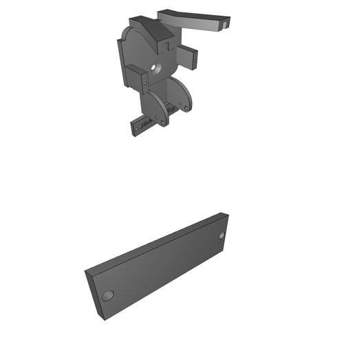Staffa montaggio per dji air - montaggio,