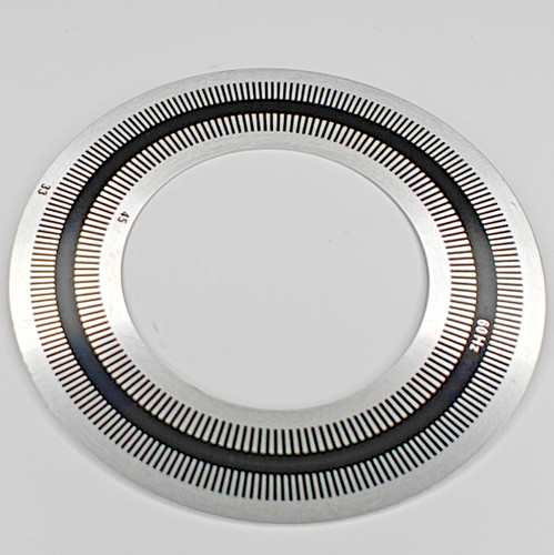 Disco strobo piatto giradischi