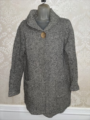 Maglione cardigan manica lunga