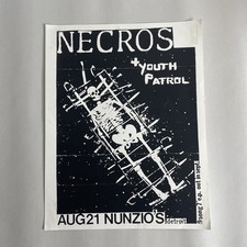 Necros Youth Patrol Flyer