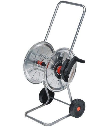 Carrello avvolgitubo con - , ruote