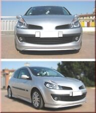 Spoiler anteriore spoiler labbro tuning adatto per Renault Clio 3 FS3409