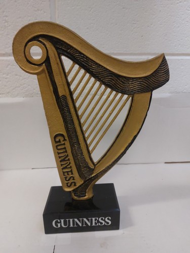 Guinness cast iron harp - guinness,