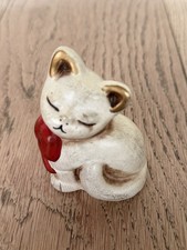 Gatto Thun con Fiocco Rosso