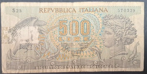 1970 italy 500 lire p93a - 1970,