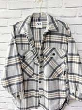 Zara donna quadri colletto