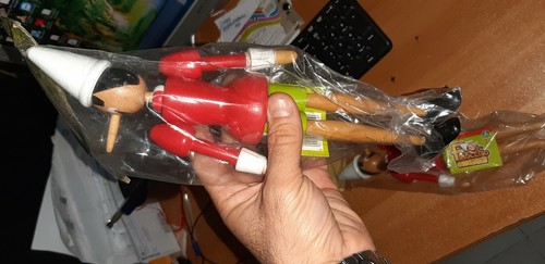 Pinocchio legno vintage - in,