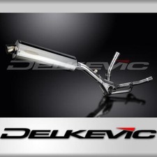 KIT SCARICO SILENZIATORE SUZUKI DL650 V-STROM ABS 2012-16 450mm OVALE INOX BSAU