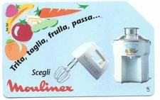 G PRP 213 C&C 3306 SCHEDA TELEFONICA USATA MOULINEX MULTIFRUIT 2.000 L. 