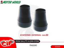 SCARPETTE PIEDINI CAVALLETTO IN GOMMA CON FONDELLO IN FERRO VESPA 125 T5 COSA