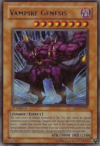 Sd2 en001 vampire genesis - sd2-en001,